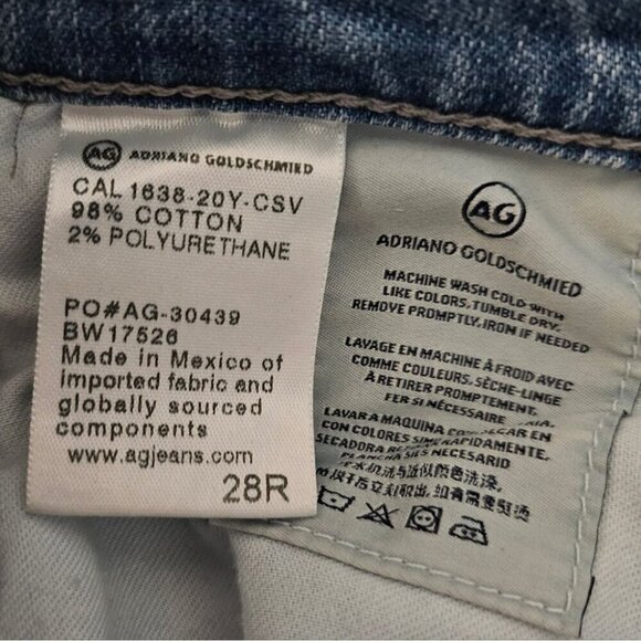 Adriano Goldschmied The Sophia Vintage High Waisted Skinny Ankle 28R - Picture 10 of 16